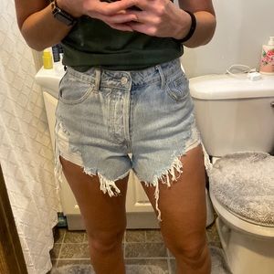 NWT Adika distressed shorts